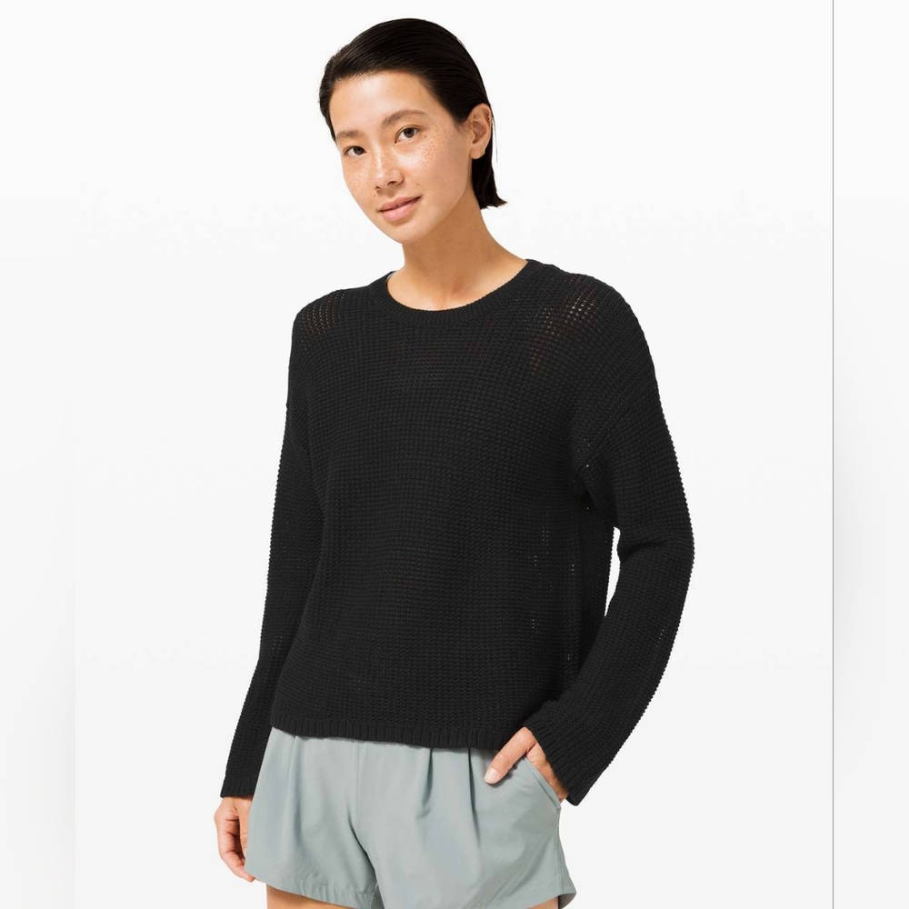Lululemon Open Knit Sweater